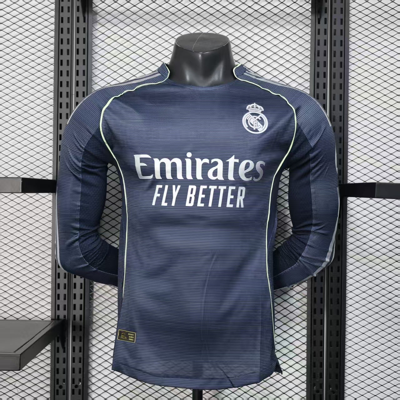 Trikot Real Madrid Langarm 2025-2026 Spielerversion