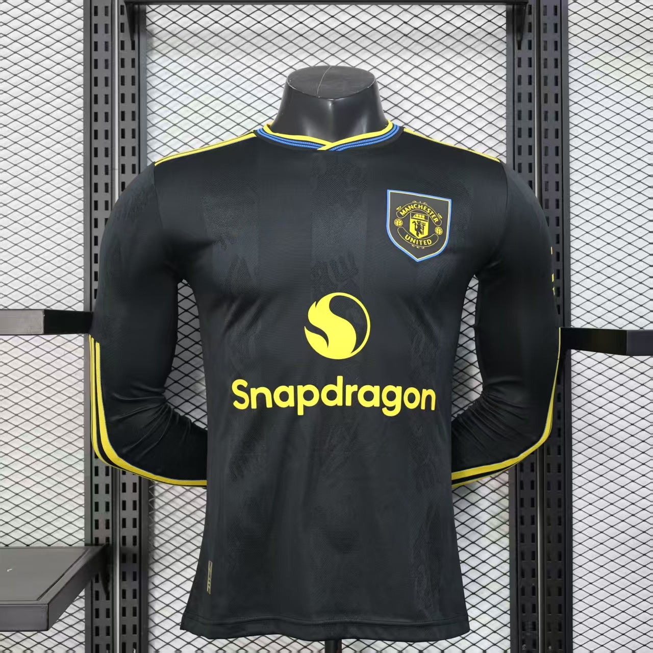 Trikot Manchester United Langarm 2025-2026 Spielerversion