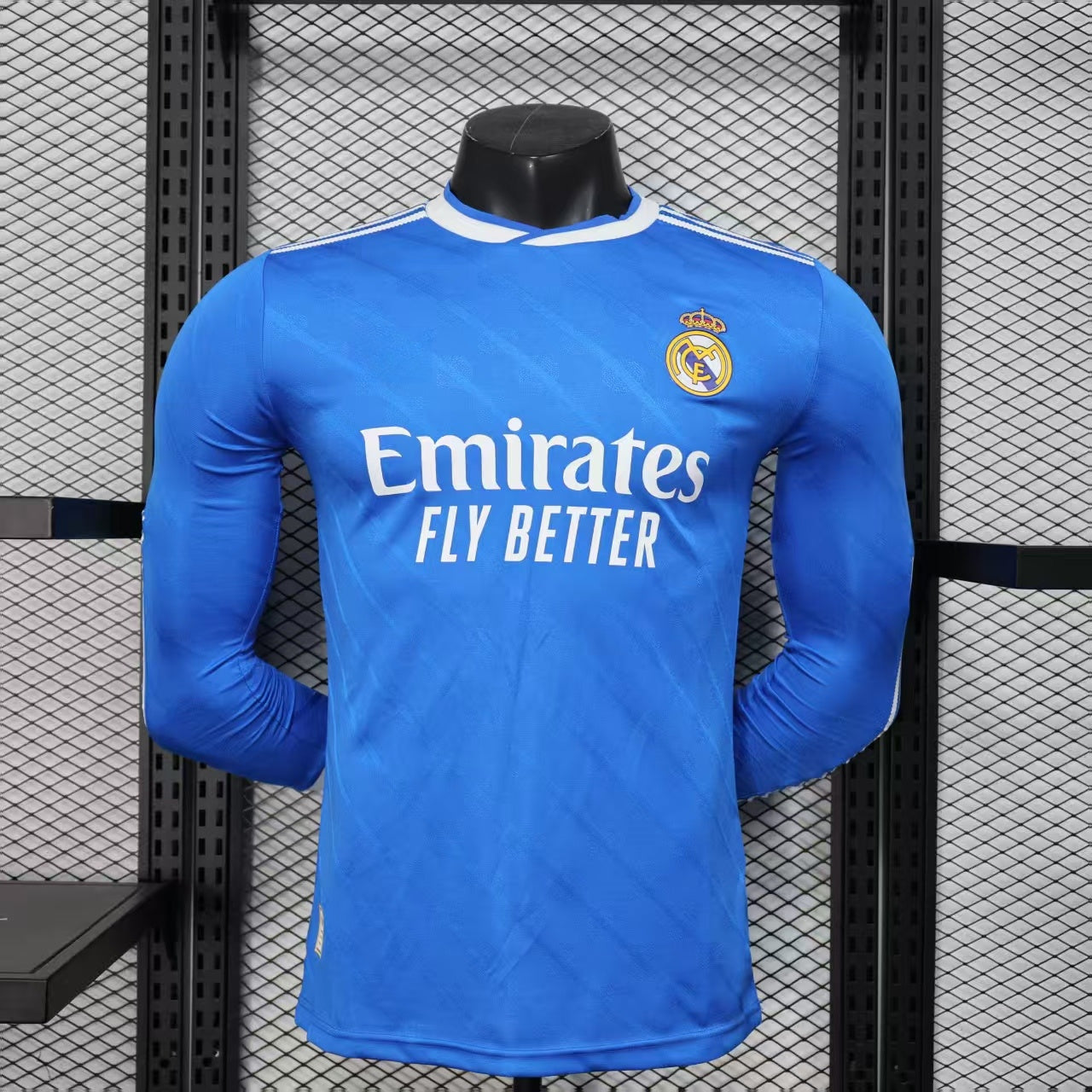 Trikot Real Madrid Langarm 2025-2026 Spielerversion