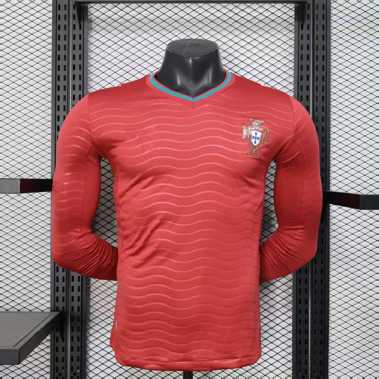 Trikot Portugal Heim Langarm 2026-2027 Spielerversion