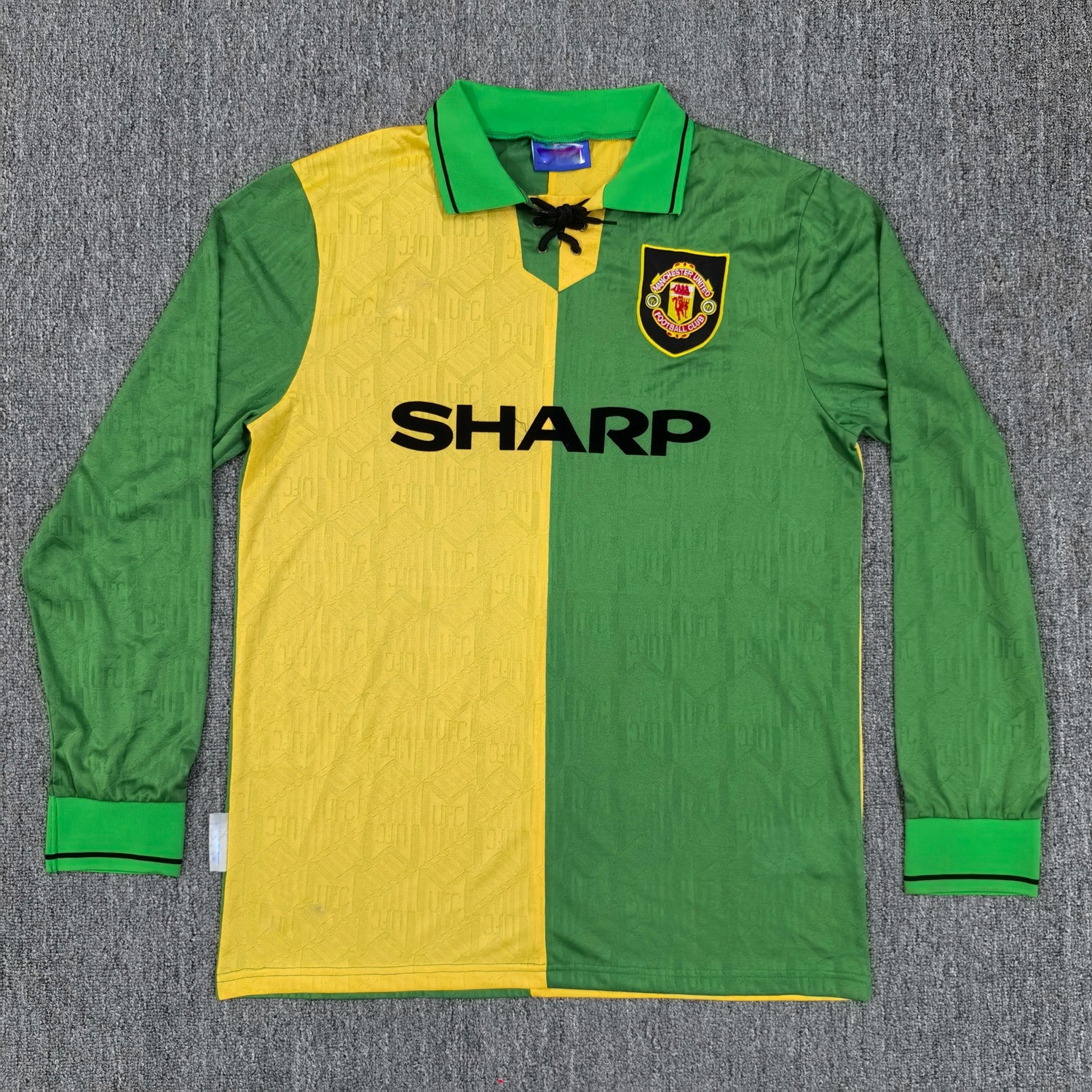 Trikot Manchester United Retro Langarm 1992-1994