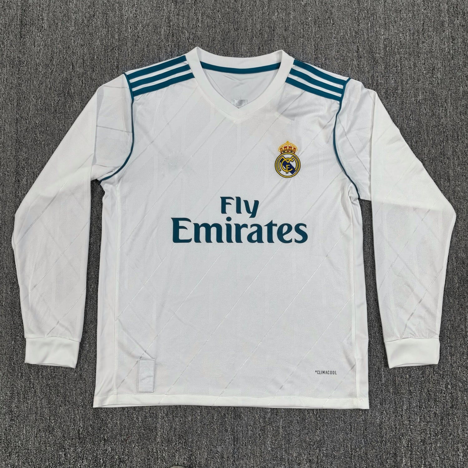 Trikot Real Madrid Retro Langarm 2017-2018